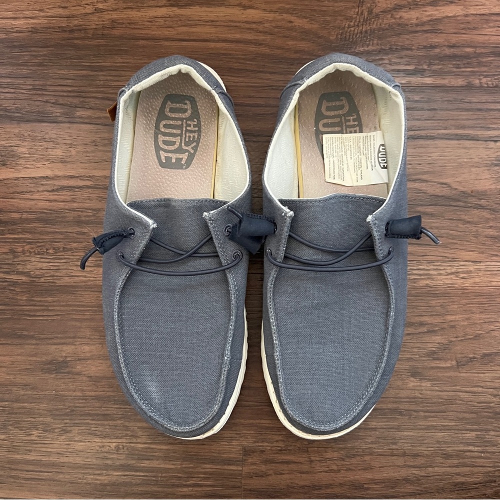 Hey Dude Wendy Chambray Loafers - Picture 2 of 6